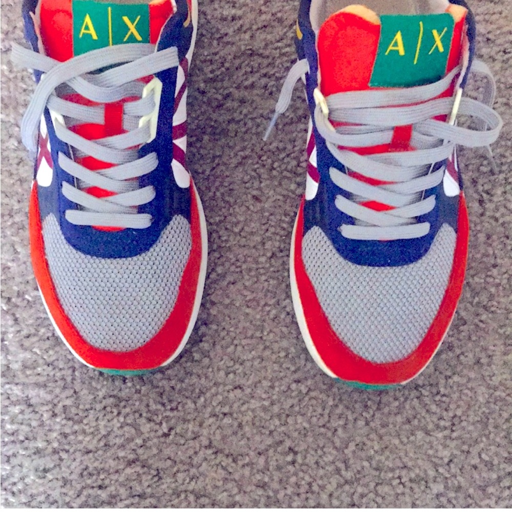 Armani exchange gym shoe size 8 used